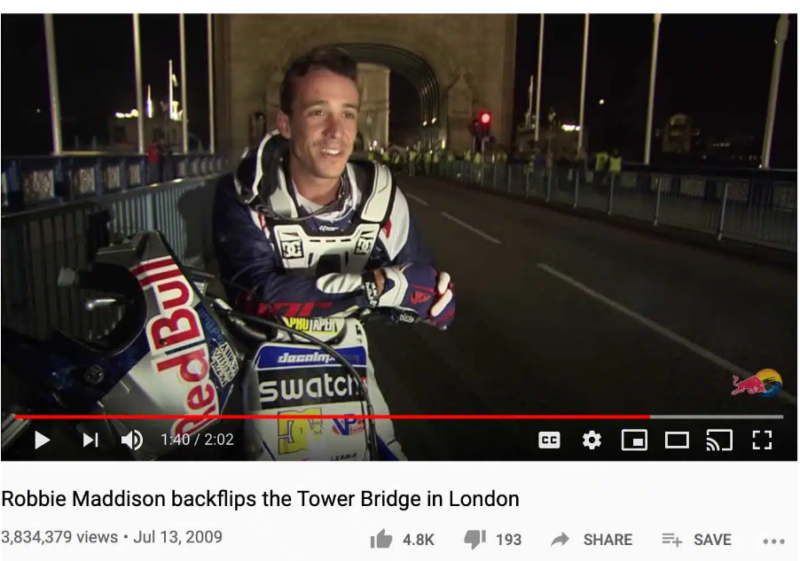 Robbie Maddison backflip